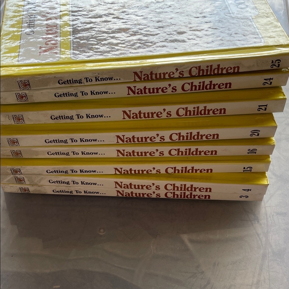 Nature’s children 8 books collection